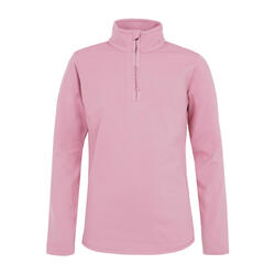 Girls Fabrizoy Jr 1_4 zip top 2024 - Trui - 873_cameo_pink - meisjes -