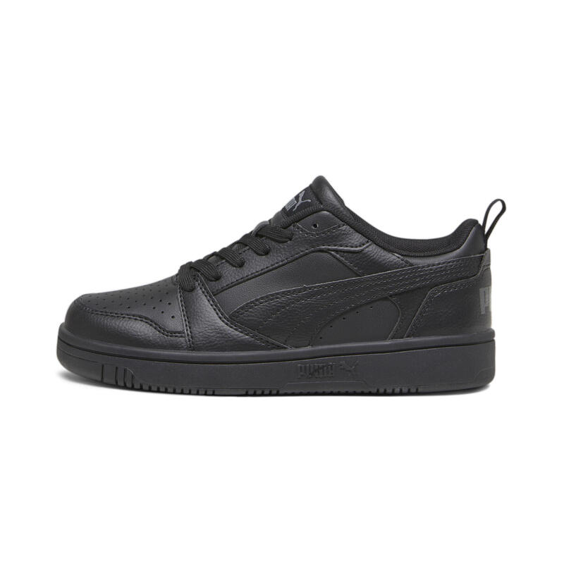 Zapatillas Niños Rebound V6 Lo PUMA Black Shadow Gray