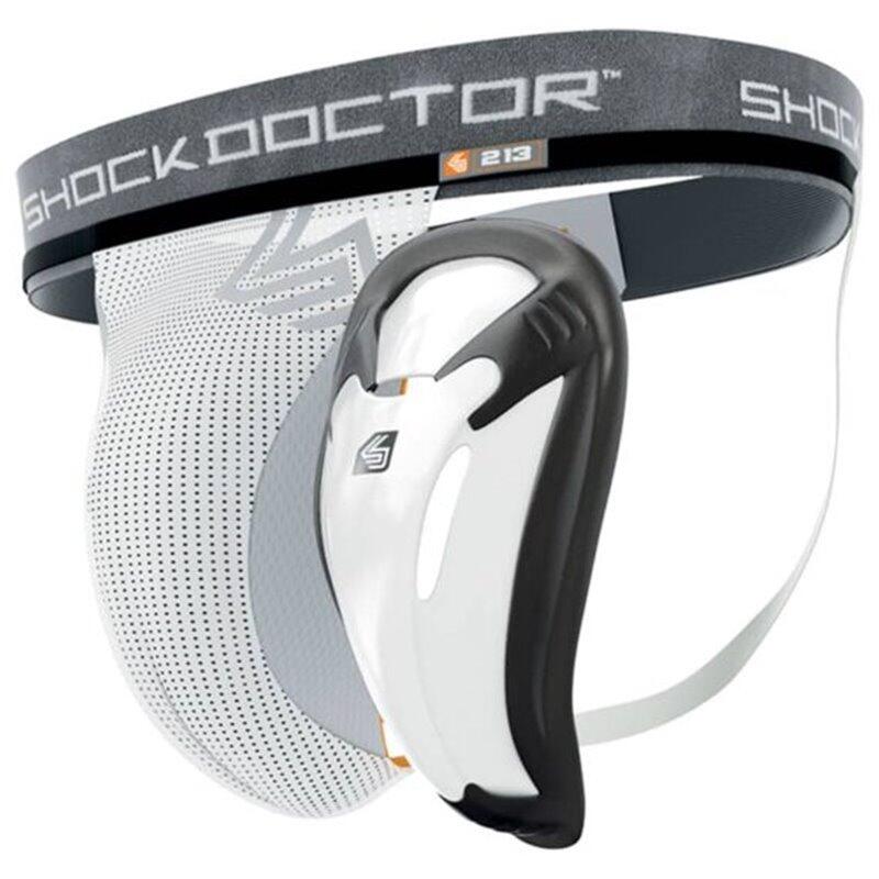 SHOCK DOCTOR Core Supporter mit Bioflex Cup WEISS