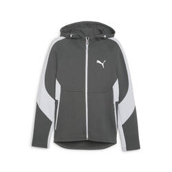 Veste zippée à capuche EVOSTRIPE PUMA Black