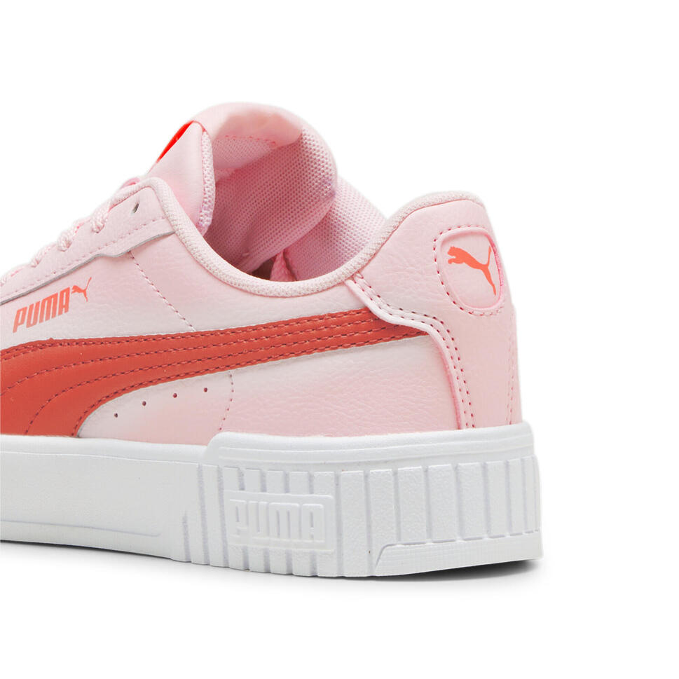 Młodzieżowe sneakersy Carina 2.0 PUMA Whisp Of Pink Active Red White