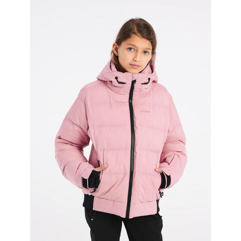 Girls Prteliny Jr Snowjacket - vest - 873_cameo_pink - meisjes - Pisteskiën