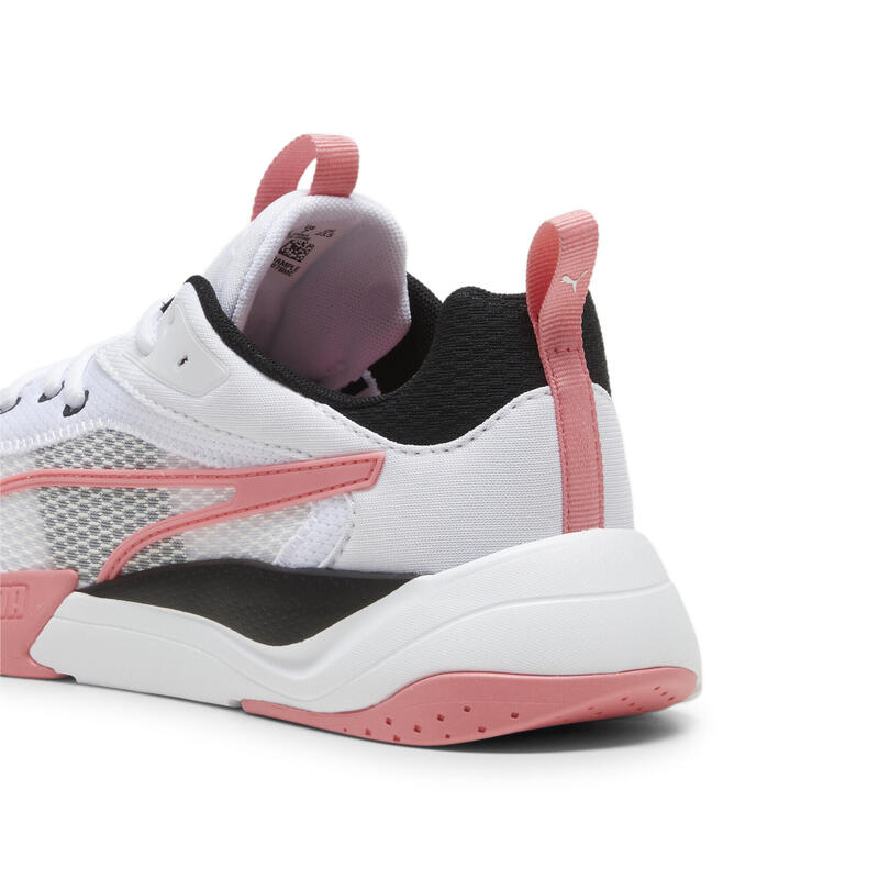 Zora sneakers voor dames PUMA White Passionfruit Black Pink