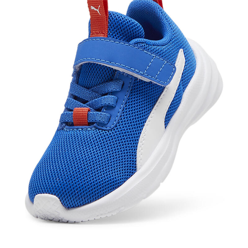 Rickie Runner Sneakers Kinder PUMA Team Royal White Blue