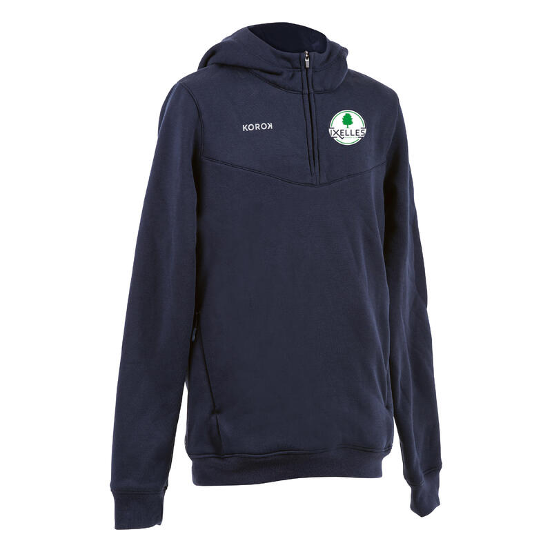 Sweat-shirt de Ixelles hockey  bleu marine enfant 14 JAAR