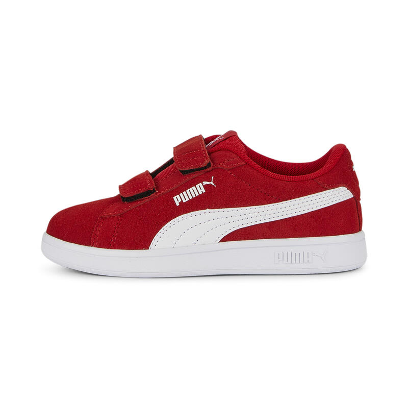 Smash 3.0 Suede sneakers voor kinderen PUMA For All Time Red White