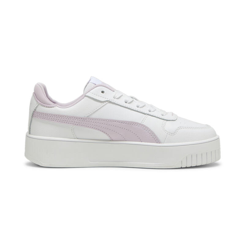 Sneaker Carina Street da ragazzi PUMA White Grape Mist Purple