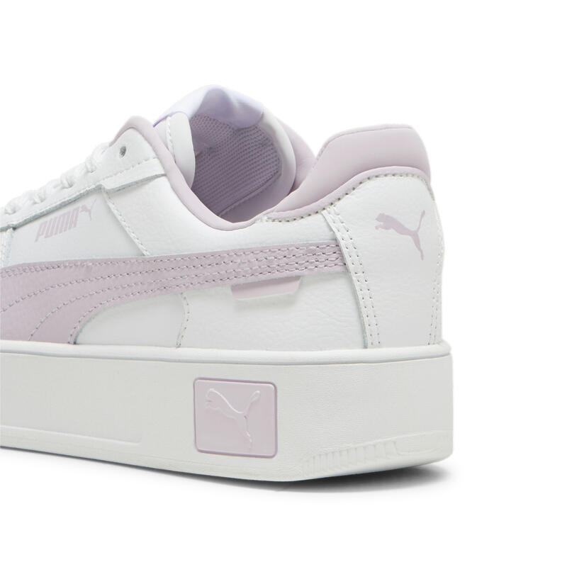 Sneaker Carina Street da ragazzi PUMA White Grape Mist Purple