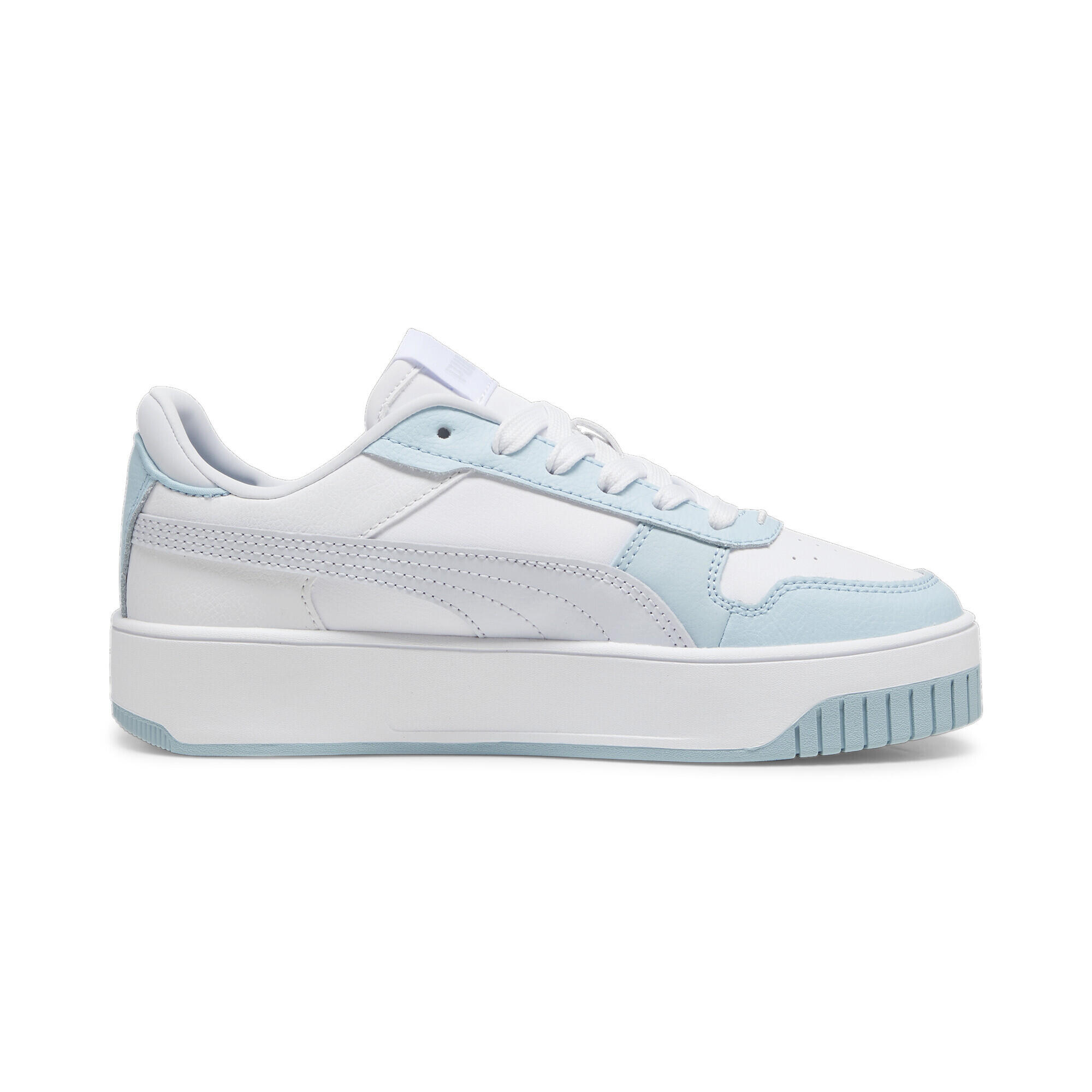 Zapatillas Niños Carina Street PUMA White Silver Mist Gray 5/7