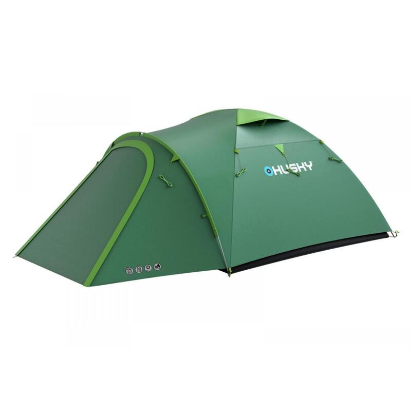 Tent Bizon 3 Plus 2021 - klassieke tent - 3 persoons - Groen