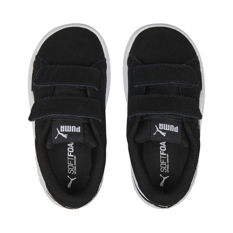 Smash 3.0 Suede Sneakers Kinder PUMA Black White
