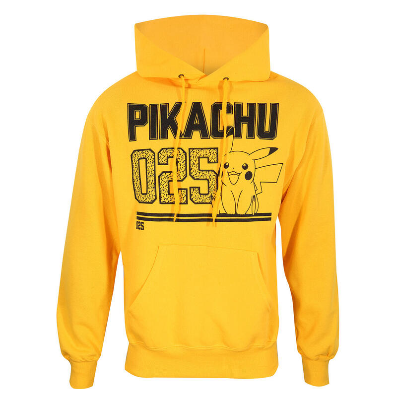 Sudadera con Capucha Unisex Picachu Line Art