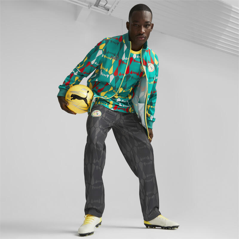 Senegal FtblCulture trainingsjack voor heren PUMA Pepper Green