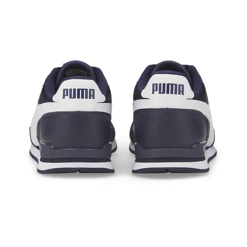 ST Runner v2 Mesh-Sneakers Erwachsene PUMA Peacoat White Blue