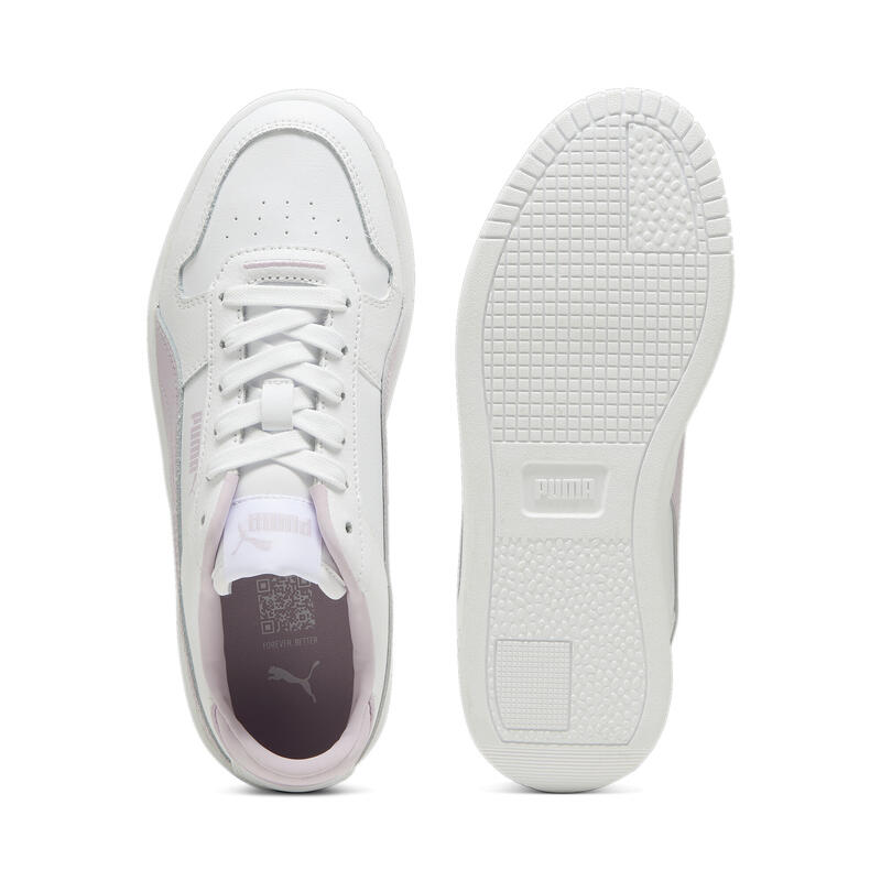 Sneaker Carina Street da ragazzi PUMA White Grape Mist Purple