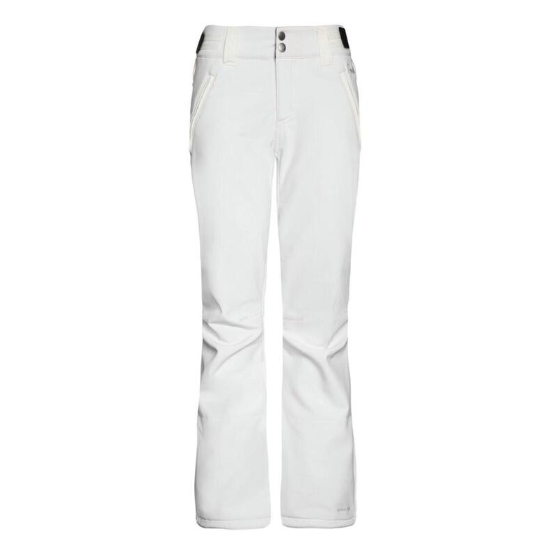 W Lole Softshell Snowpants - Broek - 401_seashelloffwhite - dames - Pisteskiën