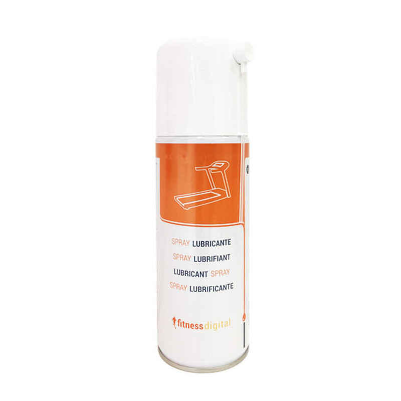 Silikon-Spray fitnessdigital zur Schmierung von Laufbändern