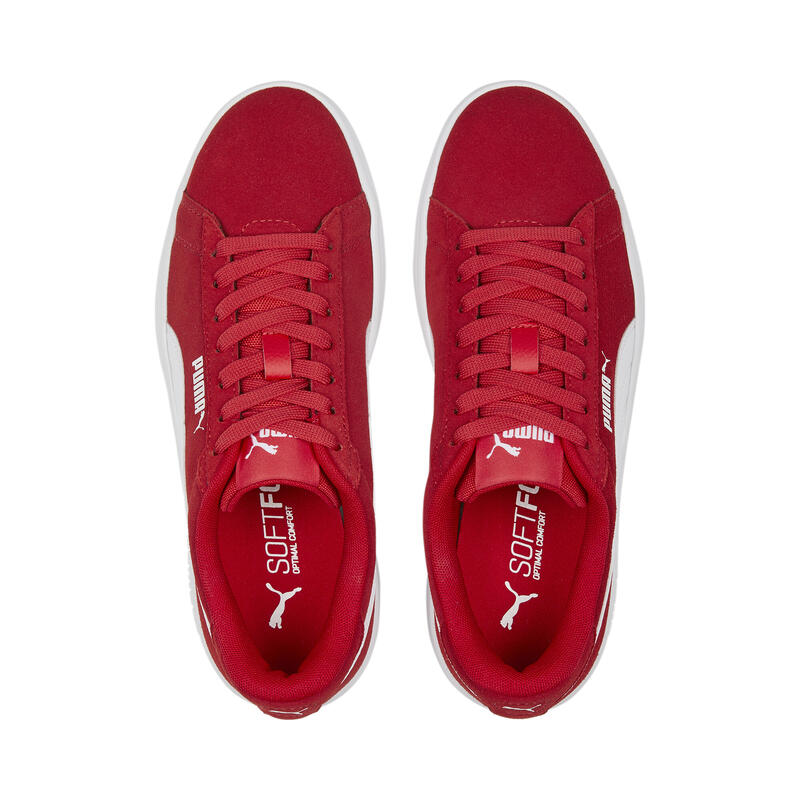 Zapatillas Niños Smash 3.0 Suede PUMA For All Time Red White