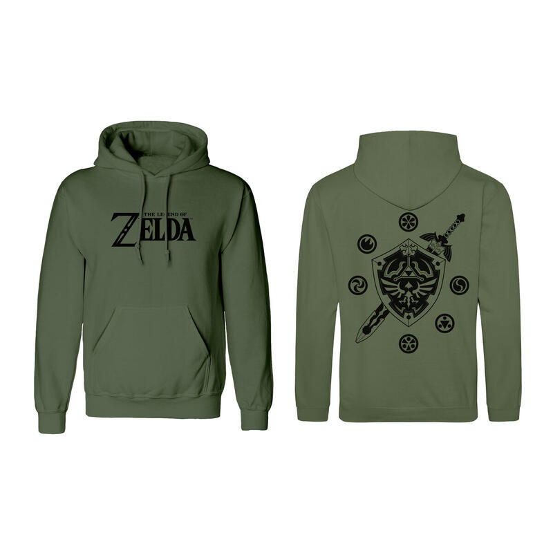 Sudadera con Capucha Unisex Logo and Shield