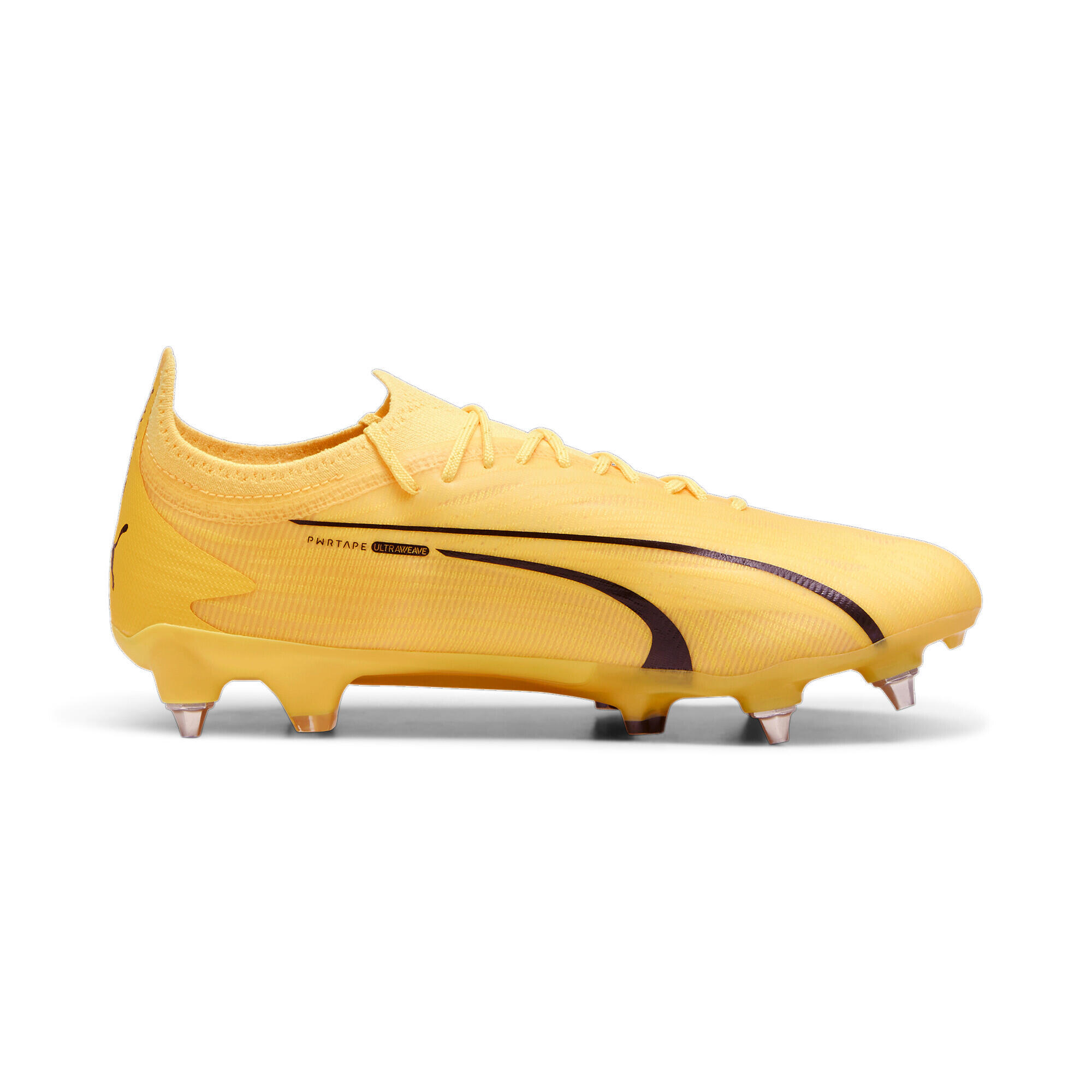 Scarpe da calcio ULTRA ULTIMATE MxSG da uomo PUMA Yellow Blaze White Black 5/6