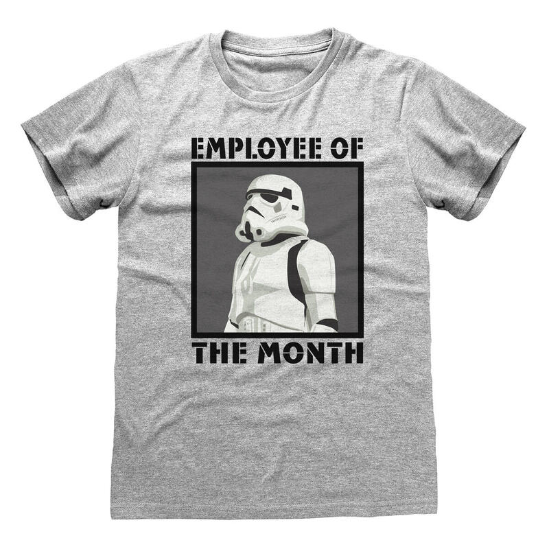 Maglia a Maniche Corte Star Wars Employee of the Month Grigio