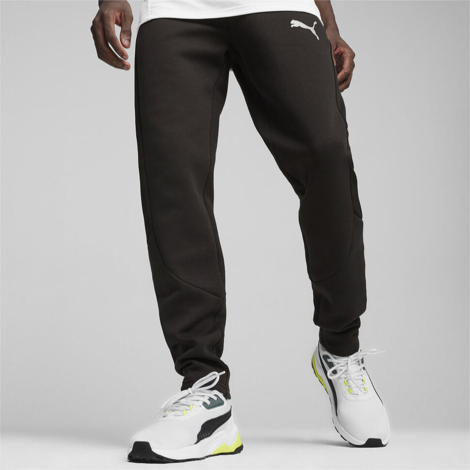 Męskie spodnie dresowe EVOSTRIPE PUMA Black