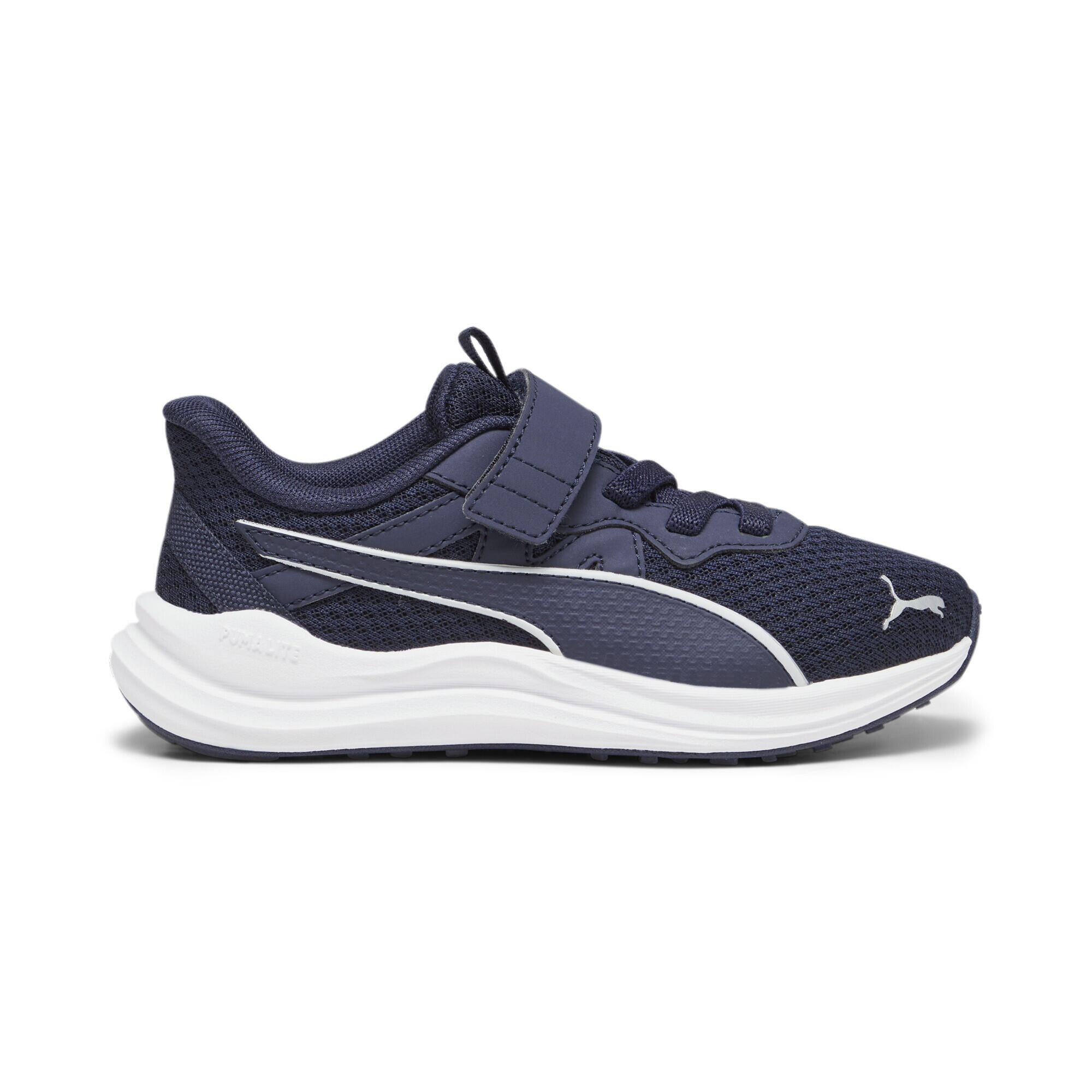 Zapatillas de running Reflect Lite Ni o PUMA Black White Decathlon