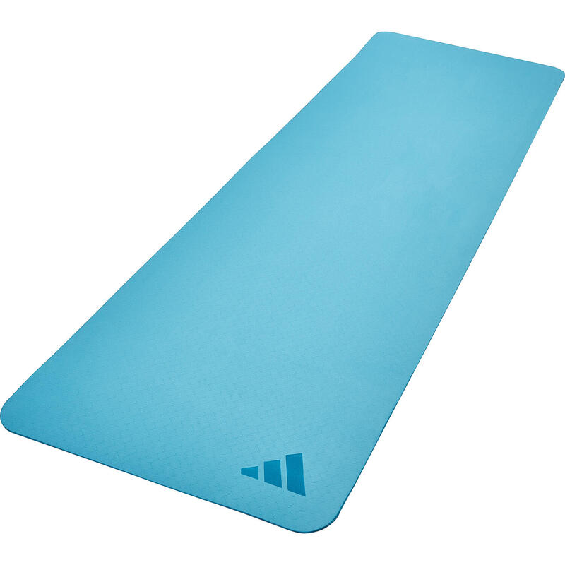 Tapete de ioga Adidas Premium 5 mm azul usado