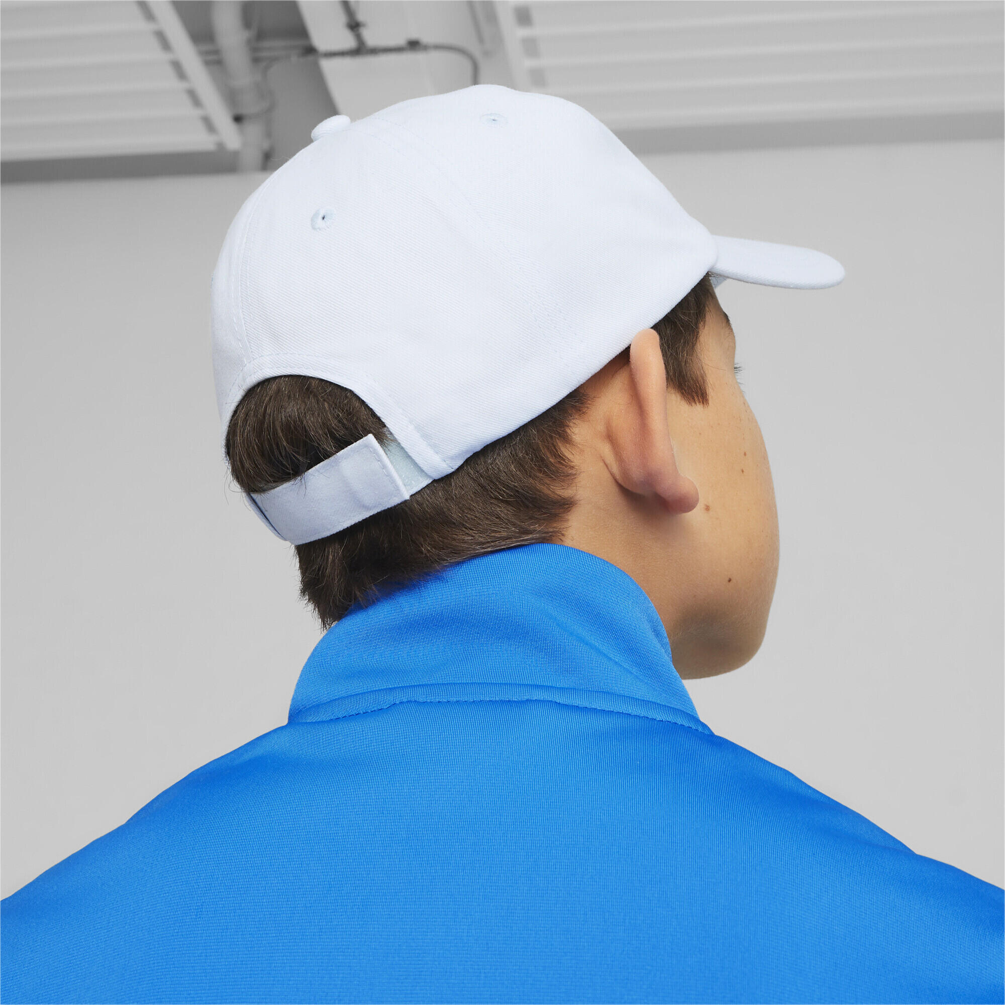 Casquette à logo Essentials Enfant et Adolescent PUMA Icy Blue 3/4