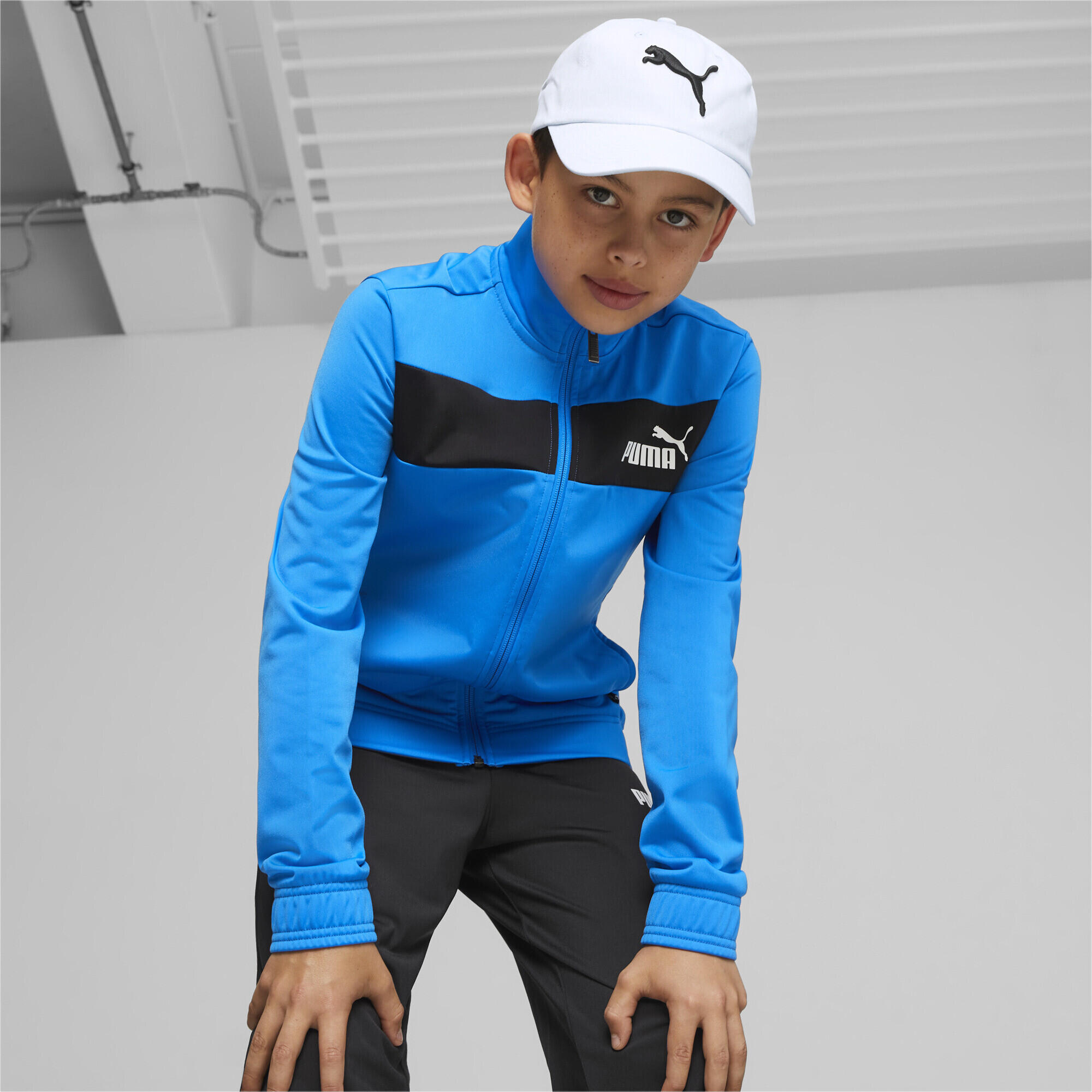 Casquette à logo Essentials Enfant et Adolescent PUMA Icy Blue 2/4