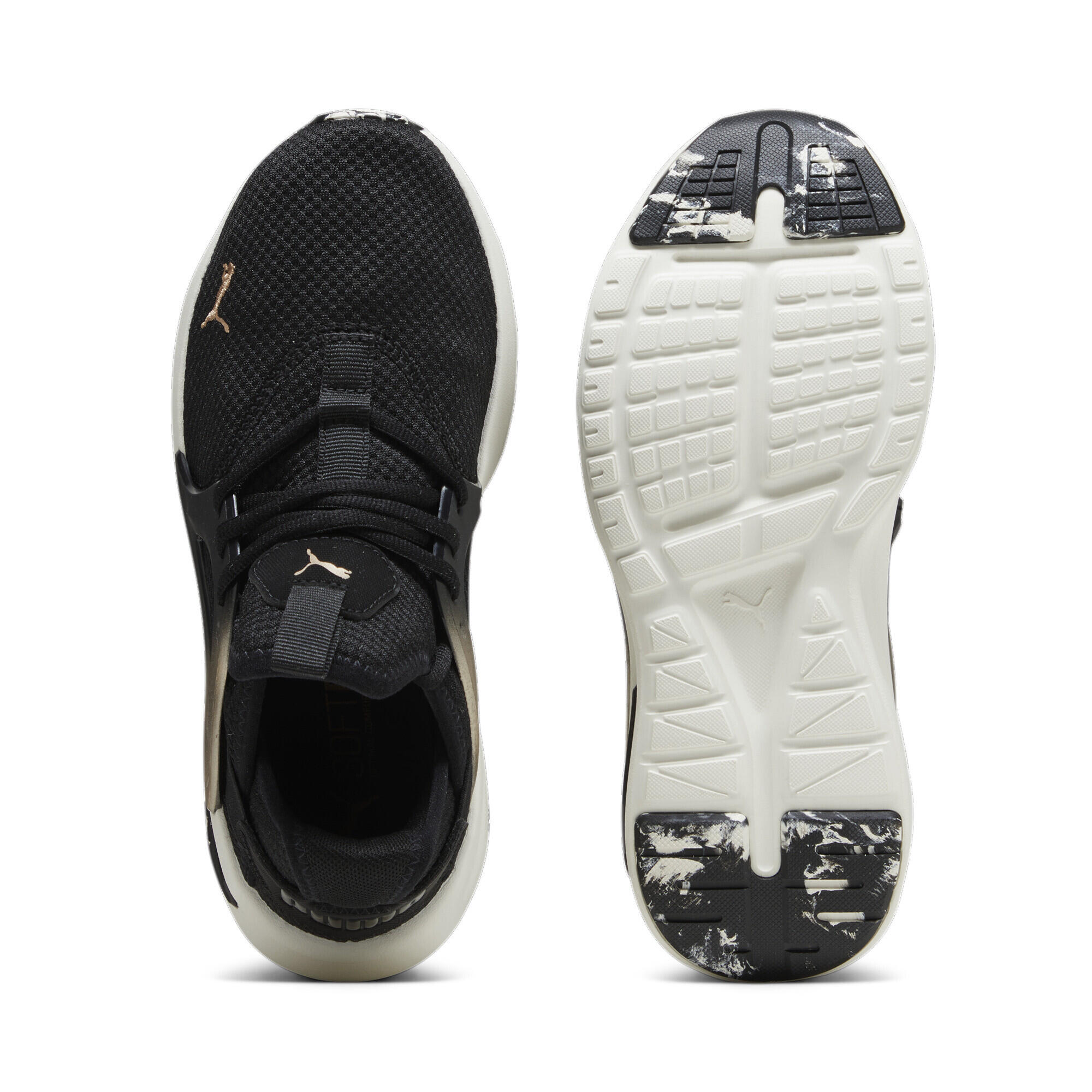 Zapatillas de running Softride Enz Evo Molt Met Mujer PUMA Black Gold Warm White 6/7