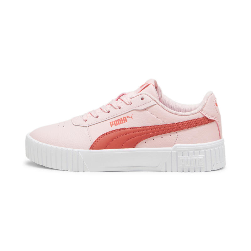 Baskets Carina 2.0 Enfant et Adolescent PUMA Whisp Of Pink Active Red White