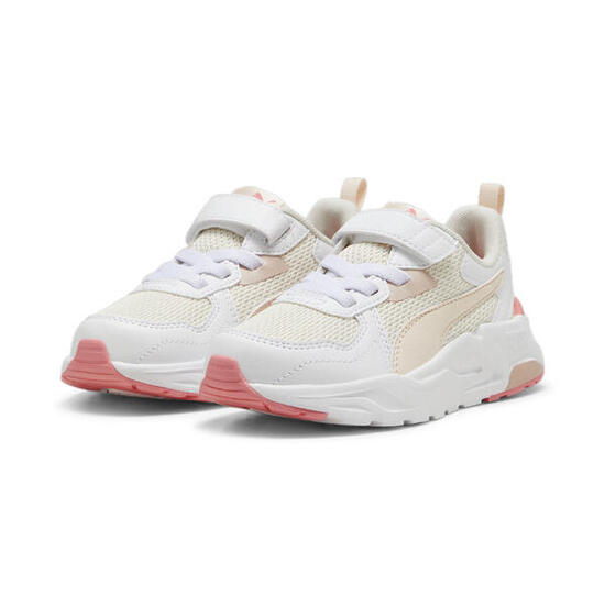 Zapatillas Trinity Lite Niño PUMA Sugared Almond Rosebay White Beige Pink