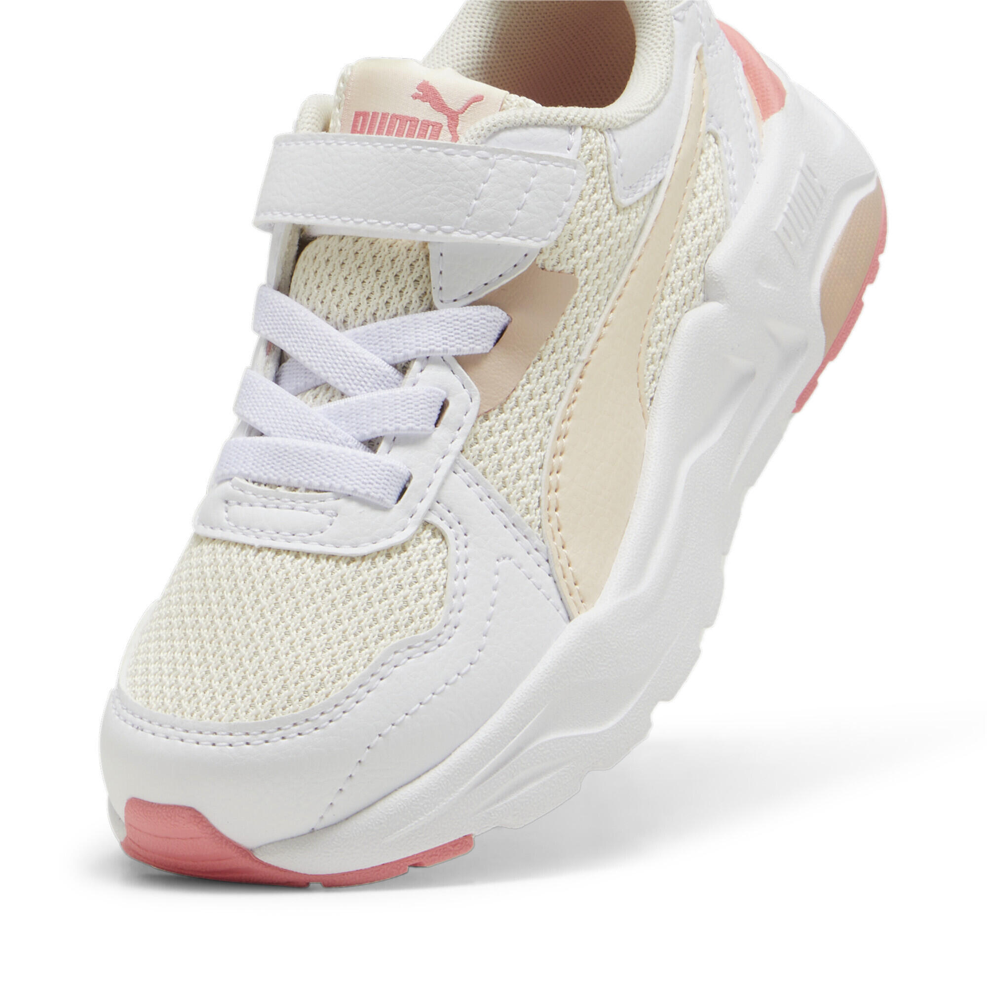 Sneaker Trinity Lite da bambini PUMA Sugared Almond Rosebay White Beige Pink 6/6