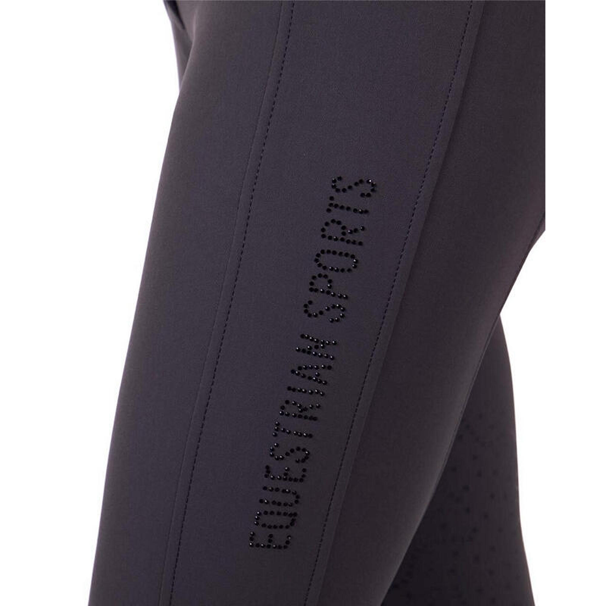 Pantalon équitation basanes grip femme QHP Mireille