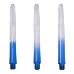 Muu Nylon Transparent Dart Shaft 50mm - Cyan