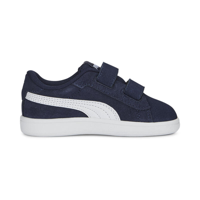 Smash 3.0 Suede sneakers voor baby’s PUMA Navy White Blue