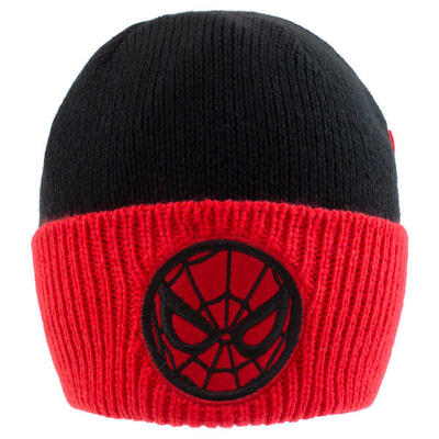 Hoed spider-man emblem zwart