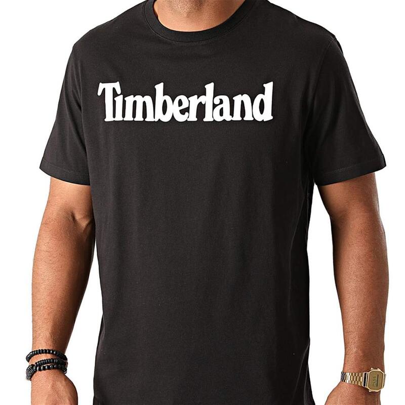 Camiseta Kennebec River Linear Talla S Negro - A2C31001