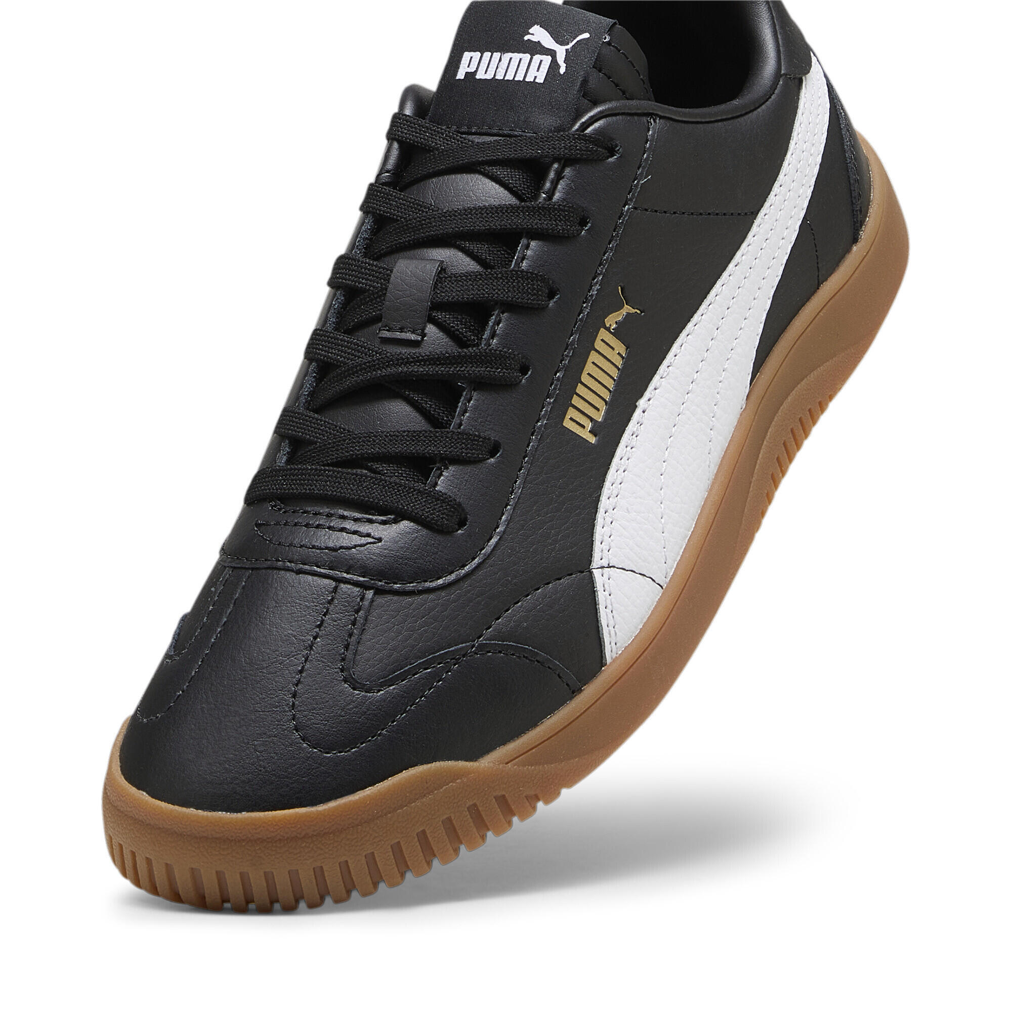 PUMA Club 5v5 Sneakers Erwachsene PUMA Black White Gold 6/7