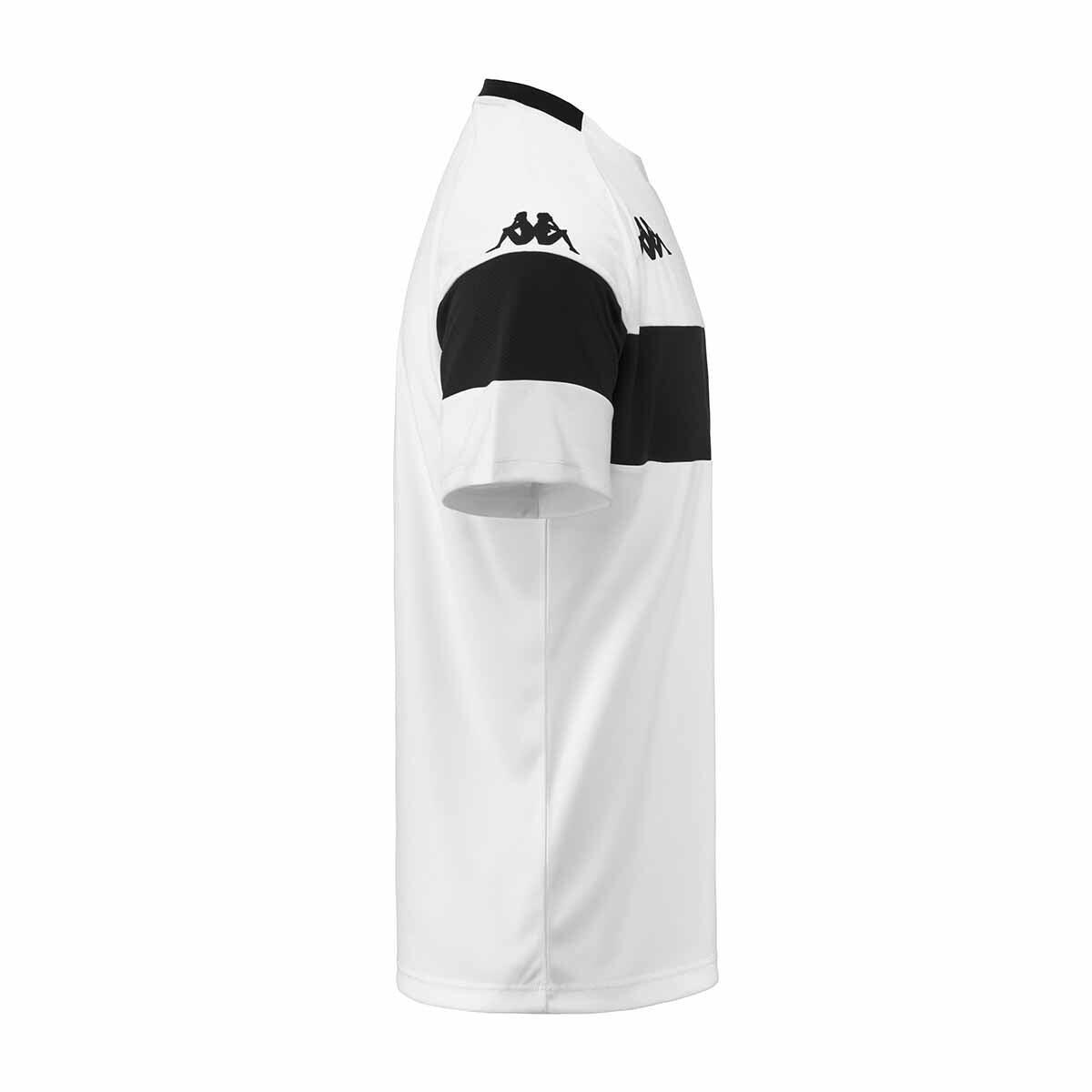 T-shirt da uomo in poliestere grigio da calcio 2/5