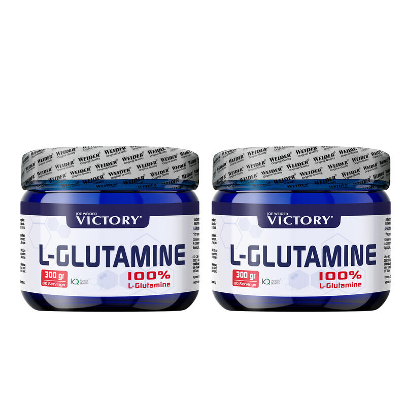 Victory Pack Duo Glutamina en polvo de 2x300g