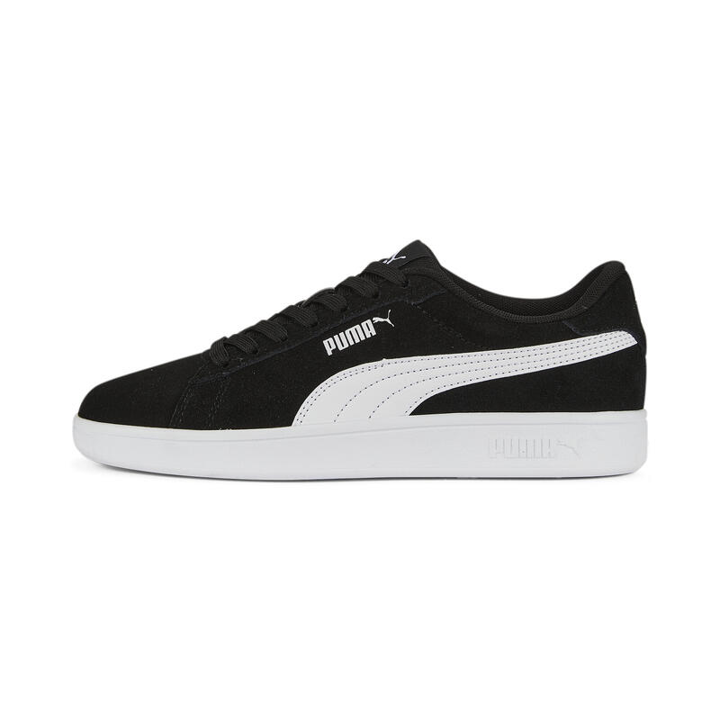 Baskets en suède Smash 3.0 Enfant et Adolescent PUMA Black White