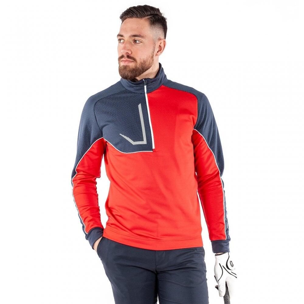 GALVIN GREEN Galvin Green Daxton 1/2 Zip Insula Top Red/Navy/White