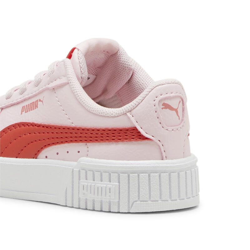 Sneakers Carina 2.0 AC da bimba PUMA Whisp Of Pink Active Red White