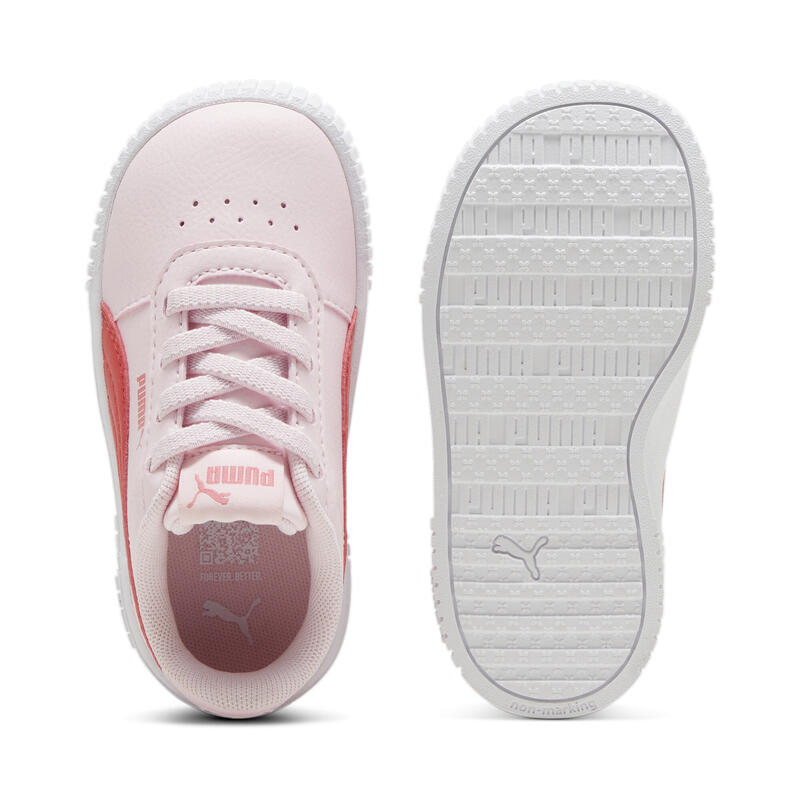 Sneakers Carina 2.0 AC da bimba PUMA Whisp Of Pink Active Red White