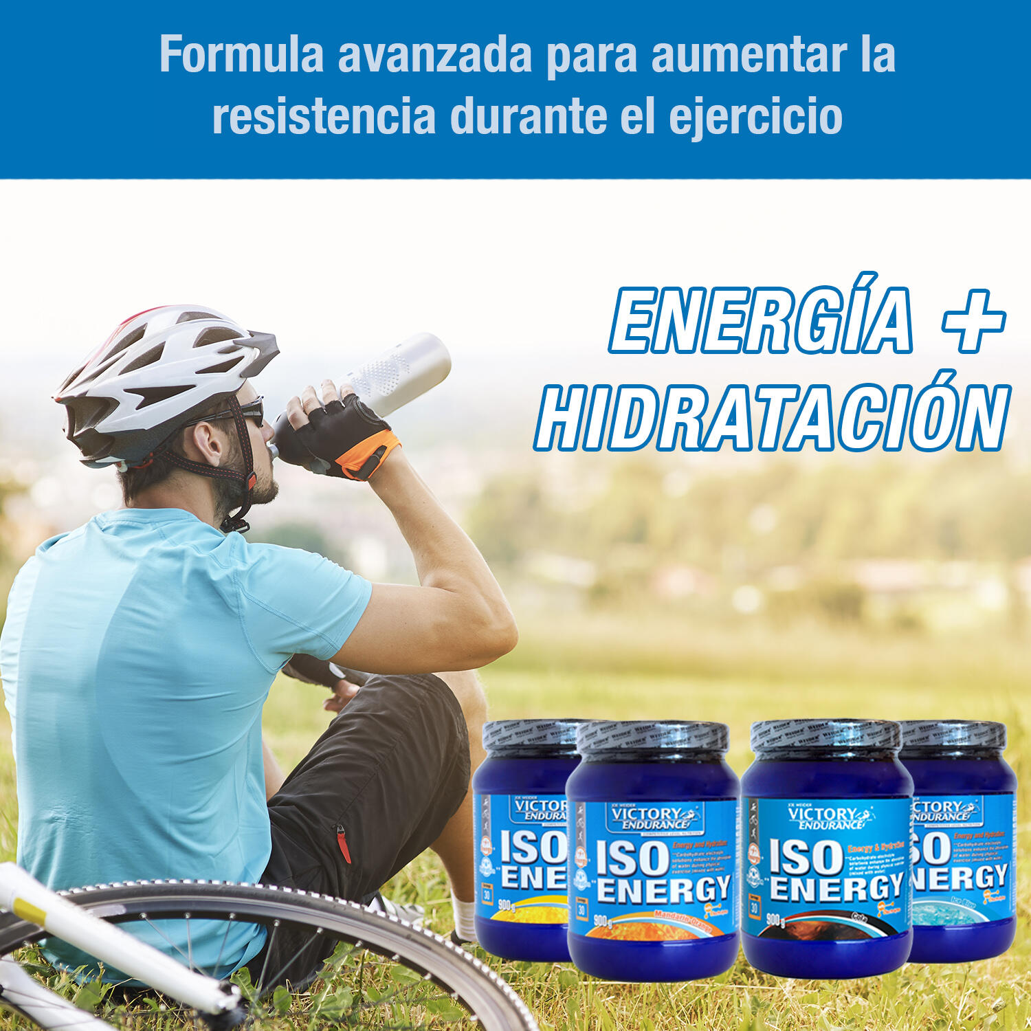 Boisson isotonique - Iso Energy - Citron 900g 4/6