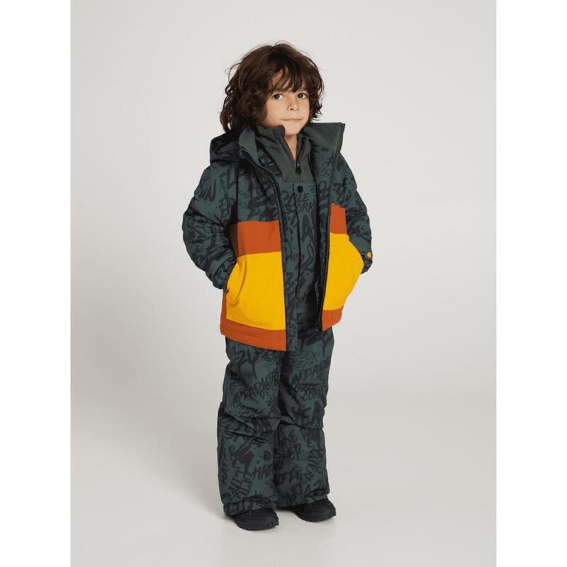 B Prtmateo Td Snowjacket - vest - 672_huntergreen - jongens - Pisteskiën