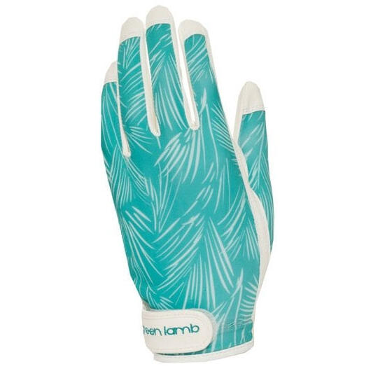 GREEN LAMB Green Lamb ISLA PRINTED LEATHER TRIM GLOVE - PALM