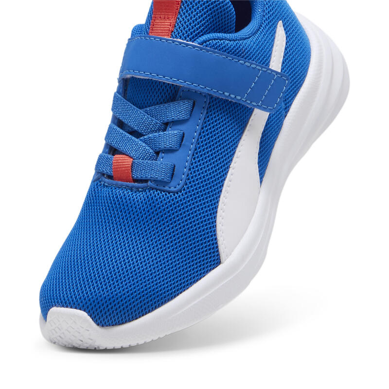 Rickie Runner Sneakers Kinder PUMA Team Royal White Blue